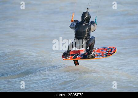 Voiliers Kite Banque D'Images