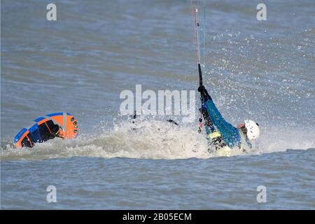 Voiliers Kite Banque D'Images