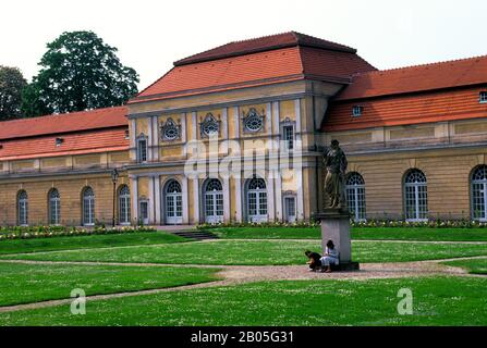 ALLEMAGNE, BERLIN, CHÂTEAU DE CHARLOTTENBURG, PARC Banque D'Images