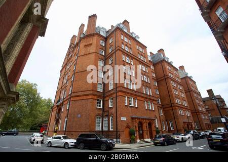 Kensington Gore, South Kensington, Royal Borough De Kensington Et Chelsea, Londres, Angleterre. Banque D'Images