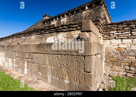 Relief du South Ballcourt, El Tajin, le plus important site archéologique de la Méso-Amérique du Nord-est, ruines mayas, Veracruz, Mexique, Amérique centrale Banque D'Images