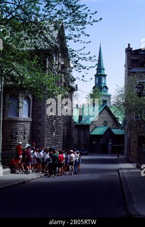 CANADA, QUÉBEC, QUÉBEC, CATHÉDRALE DE LA SAINTE TRINITÉ Banque D'Images