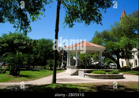 ÉTATS-UNIS, FLORIDE, ST. AUGUSTINE, PLAZA DE LA CONSTITUTION Banque D'Images