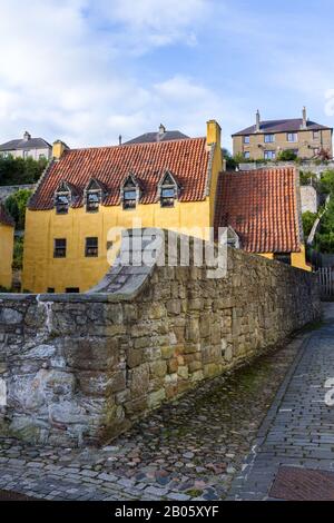 Culross, Écosse - 16 septembre 2019: Culross Palace un beau bâtiment historique du 1600 à Fife, Royaume-Uni 16 septembre 2019 Banque D'Images