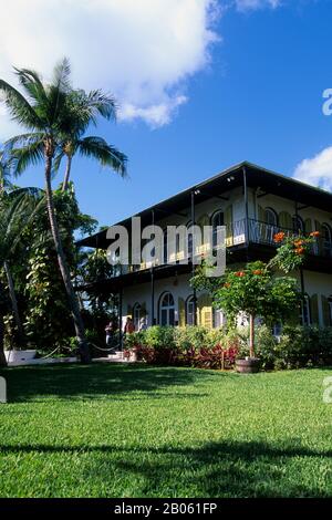 ÉTATS-UNIS, FLORIDE, KEY WEST, ERNEST HEMINGWAY HOUSE Banque D'Images