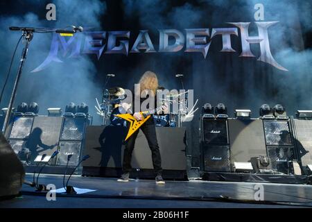 Zurich, Suisse. 17 février 2020. Heavy Metal - MegaDeathPunch - Tour 2020 le 17 février 2020 dans le Hallenstadion Zurich avec Megadeth | usage dans le monde crédit: DPA/Alay Live News Banque D'Images