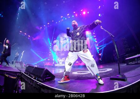 Zurich, Suisse. 17 février 2020. Heavy Metal - MegaDeathPunch - Tour 2020 le 17 février 2020 dans le Hallenstadion Zurich avec Cinq Finger Death Punch | usage dans le monde crédit: DPA/Alay Live News Banque D'Images