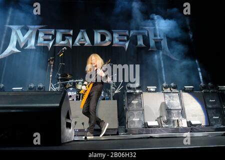 Zurich, Suisse. 17 février 2020. Heavy Metal - MegaDeathPunch - Tour 2020 le 17 février 2020 dans le Hallenstadion Zurich avec Megadeth | usage dans le monde crédit: DPA/Alay Live News Banque D'Images