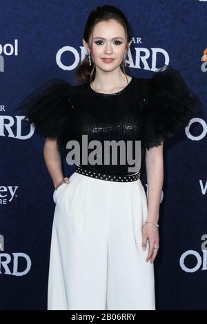 Hollywood, États-Unis. 18 février 2020. L'actrice Olivia Sanabia arrive à la première mondiale de Disney Et De Pixar's 'Onward' tenue au El Capitan Theatre le 18 février 2020 à Hollywood, Los Angeles, Californie, États-Unis. (Photo De Xavier Collin/Image Press Agency) Crédit: Image Press Agency/Alay Live News Banque D'Images