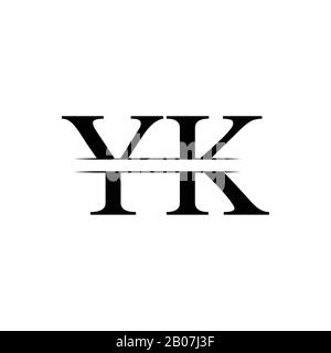 Modèle Vectoriel De Conception De Logo Yk Initial. Lettre Créative Yk Business Logo Vector Illustration Illustration de Vecteur