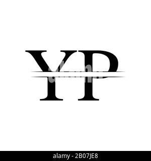 Modèle Vectoriel De Conception De Logo Yp Initial. Illustration Vectorielle Du Logo Professionnel Yp Lettre Créative Illustration de Vecteur