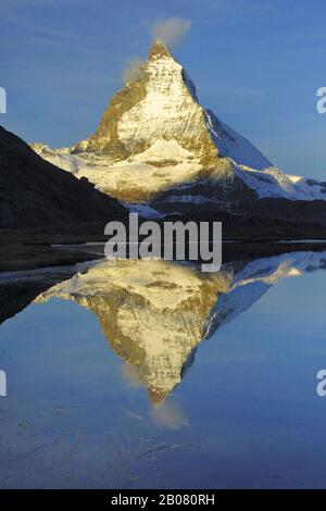 Matterhorn im Abendlicht Banque D'Images