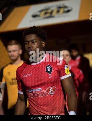 Brandon Thomas Asante. Salford City FC. Banque D'Images