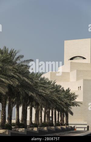 Extérieur du Musée d'Art islamique, Doha, Qatar, le 10 octobre 2019. Banque D'Images