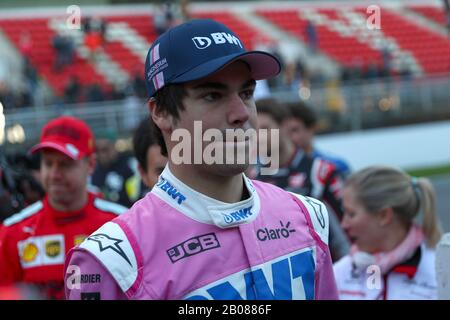 Montmelo, Barcelone - Espagne. 19 février 2020. Promenade de lance du Canada et de la course point pendant le premier jour de F1 Winter Testing Credit: Marco Canoniero/Alay Live News Banque D'Images