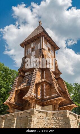 Chapelle du cimetière de la première Guerre mondiale n° 123, sur les tombes de l'armée austro-hongroise et des soldats de l'armée russe, tués en 1915, Luzna, Malopolska, Pologne Banque D'Images