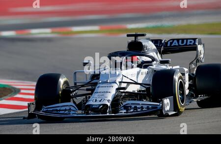 Motorsports: FIA Formule 1 Championnat du monde 2020, Preseason Testing à Barcelone, #26 Daniil Kvyat (RUS, Scuderia AlphaTauri Honda), | usage dans le monde entier Banque D'Images