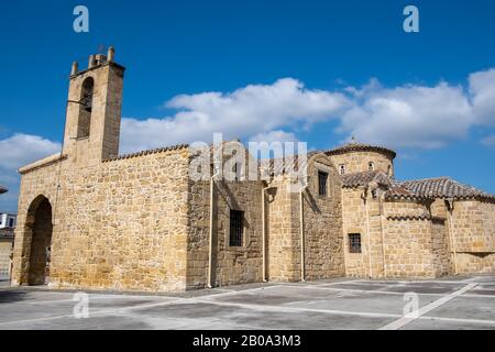 La Sainte église orthodoxe chrétienne de Panagia Chrysaliniotissa dans la vieille ville de Nicosie à Chypre Banque D'Images