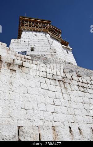 Leh palais. Leh, Ladakh. Himalaya. Inde Banque D'Images