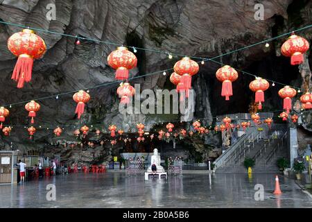 Kek Lok Tong Cave Temple, Ipoh, Malaisie Banque D'Images