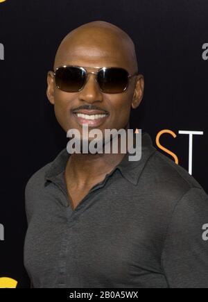Las VEGAS, NV - 18 octobre : Romany Malco photographié arrivant à la projection « Last Vegas » après la fête au CLUB de nuit HAZE à ARIA Resort le 18 octobre 2013 à Las Vegas, Nevada. © Kabik/ Starlitepics /Mediapunch Inc Banque D'Images