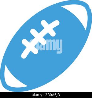 modèle vectoriel de design d'icône de football américain Illustration de Vecteur