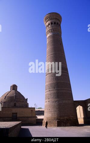 OUZBÉKISTAN, BOUKHARA, MINARET DE KALYAN, 1127 Banque D'Images