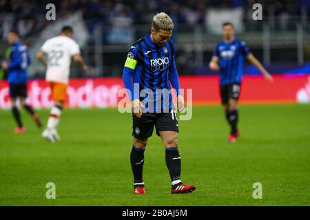 Alejandro gomez (atalanta) pendant Atalanta vs Valencia, Milano, Italie, 19 février 2020, Football Champions League Men Championship Banque D'Images