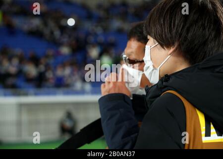 Kanagawa, Japon. 19 février 2020. Vue générale Football/Football : 2020 match H de la Ligue des Champions de l'AFC 2020 entre Yokohama FMartinos 4-0 Sydney FC au stade Nissan de Kanagawa, Japon . Crédit: Yohei Osada/Aflo Sport/Alay Live News Banque D'Images