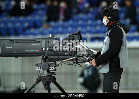 Kanagawa, Japon. 19 février 2020. Vue générale Football/Football : 2020 match H de la Ligue des Champions de l'AFC 2020 entre Yokohama FMartinos 4-0 Sydney FC au stade Nissan de Kanagawa, Japon . Crédit: Yohei Osada/Aflo Sport/Alay Live News Banque D'Images