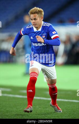 Kanagawa, Japon. 19 février 2020. Theerathon (FMarinos) Football : 2020 match H de la Ligue des Champions de l'AFC 2020 entre Yokohama Frinos 4-0 Sydney FC au stade Nissan à Kanagawa, Japon . Crédit: Yohei Osada/Aflo Sport/Alay Live News Banque D'Images
