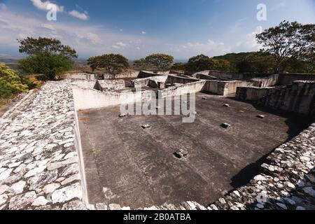 Site archéologique de Xochicalco, Acropole, Morelos, Mexique, Amérique centrale Banque D'Images