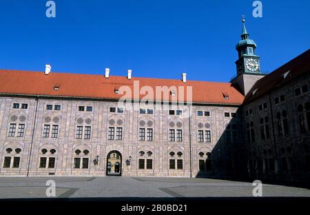 ALLEMAGNE, BAVIÈRE, MUNICH, RÉSIDENCE, SIÈGE ANCESTRAL DE LA FAMILLE WITTELSBACHS Banque D'Images