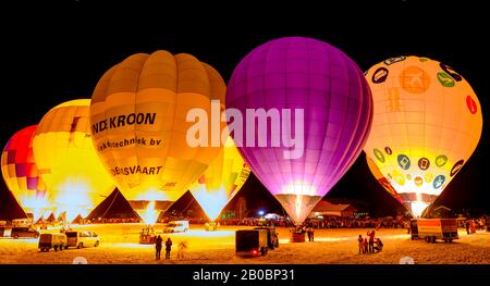 Montgolfière, Balloon Festival, Inzell, County Traunstein, Haute-Bavière, Bavière, Allemagne Banque D'Images