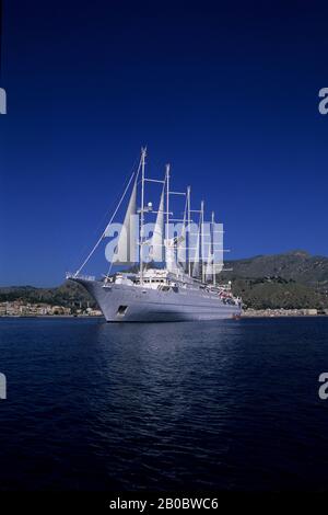 ITALIE, SICILE, TAORMINE, MSY WIND SURF Banque D'Images