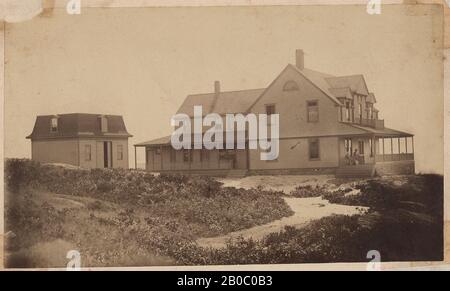 Artiste inconnu, Photographie : Maison de Charles Savage Homer, l'Ark, et stable, Prouts..., CA. 1883, photographie, 4 3/16 po. x 7 1/8 po. (10,64 cm x 18,1 cm Banque D'Images