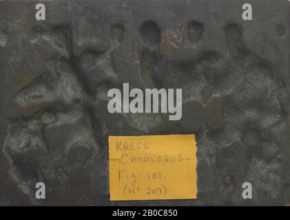 Riccio, l'Entombment Plaquette, 1500-1600, bronze, 4 5/8 in. X 6 7/16 in. (11,7 cm x 16,4 cm) Banque D'Images