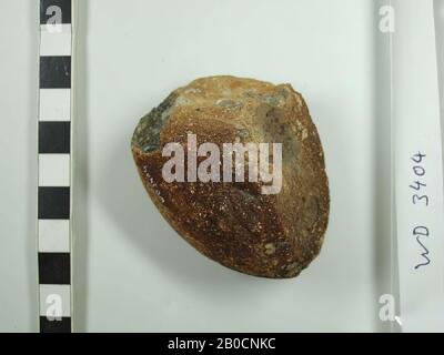 Matériel d'excavation, verre à repasser, fragment, verre, emplacement, Pays-Bas, Utrecht, Wijk bij Duurstede, Wijk bij Duurstede Banque D'Images