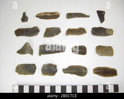 Lame, pierre, silex, préhistorique, Pays-Bas, Limbourg, Sittard-Geleen, Sittard Banque D'Images
