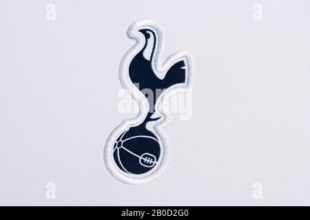 Gros Plan Sur Tottenham Hotspur Nike Home Kit 2019/20. Banque D'Images