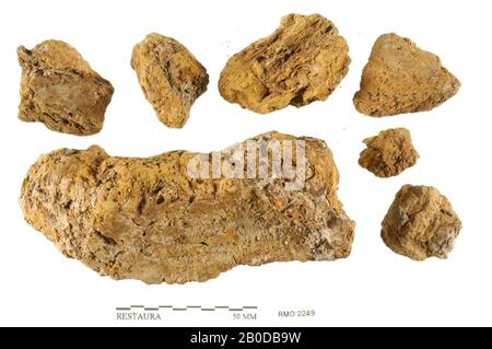 Pays-Bas Moyen âge, partie de tige, parties de petit arbre, fer, 11,0 x 4,0 cm, x, Pays-Bas, Utrecht, Wijk bij Duurstede, Wijk bij Duurstede, Dorestad Banque D'Images