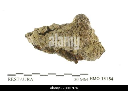 Pays-Bas Moyen âge, partie de chaîne, fer, 4,8 x 2,6 cm, x, Pays-Bas, Utrecht, Wijk bij Duurstede, Wijk bij Duurstede, Dorestad Banque D'Images