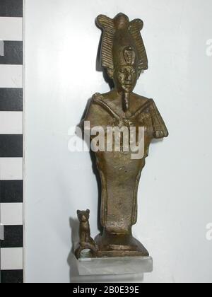 Osiris, debout, bronze, dieu, bronze, 10,1 cm, moderne, Egypte Banque D'Images