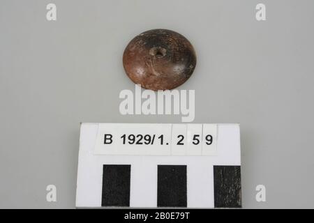 Outils, pierre, D 3 cm, Palestine Banque D'Images
