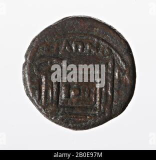 Antiquité classique, pièce, aes, Sidon, Trajan, Phénicia, métal, cuivre, diam., 21 mm, poids, 11,80 g, gr 117-118 Banque D'Images