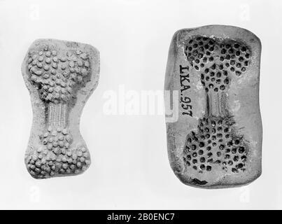 Moule, faïence, terre cuite, 5,3 x 3,2 cm, fin-hellénistique -150 Banque D'Images