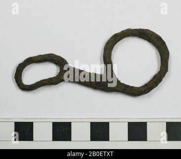Pays-Bas Moyen âge, crochet, métal, fer, médiéval, Pays-Bas, Gueldre, Rheden Banque D'Images