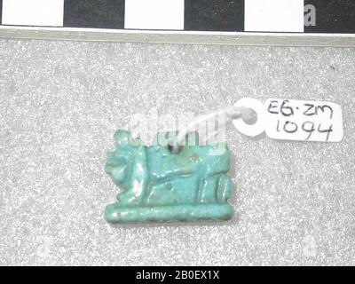 APIS bull, debout, amulet, animal, foi, longueur: 2,1 cm, Egypte Banque D'Images