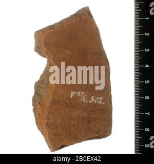 Bill, grain, ostracon, démotique, poterie, 5,1 x 7,5 cm, période gréco-romaine, Ptolemae, Egypte Banque D'Images