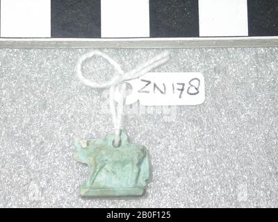 APIS bull, debout, amulet, animal, foi, longueur: 1.7 cm, Egypte Banque D'Images